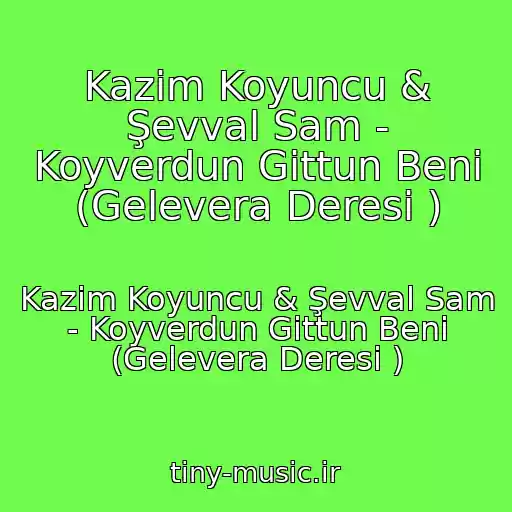کاور آهنگ Kazim Koyuncu & Şevval Sam - Koyverdun Gittun Beni (Gelevera Deresi ) از Kazim Koyuncu & Şevval Sam - Koyverdun Gittun Beni (Gelevera Deresi )
