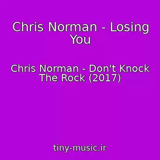 کاور آهنگ Chris Norman - Losing You از Chris Norman - Don't Knock The Rock (2017)