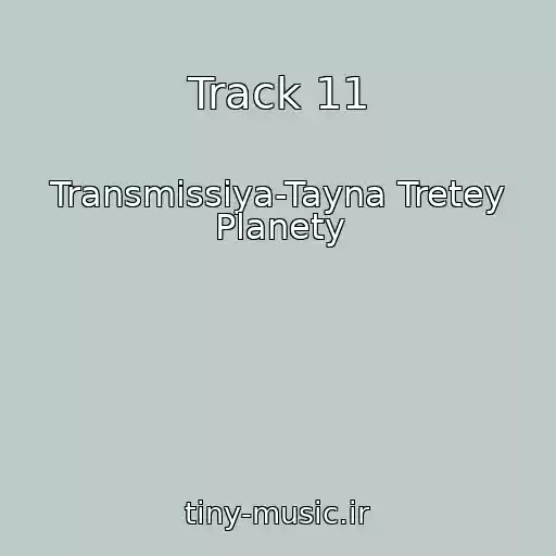 کاور آهنگ Track 11 از Transmissiya-Tayna Tretey Planety
