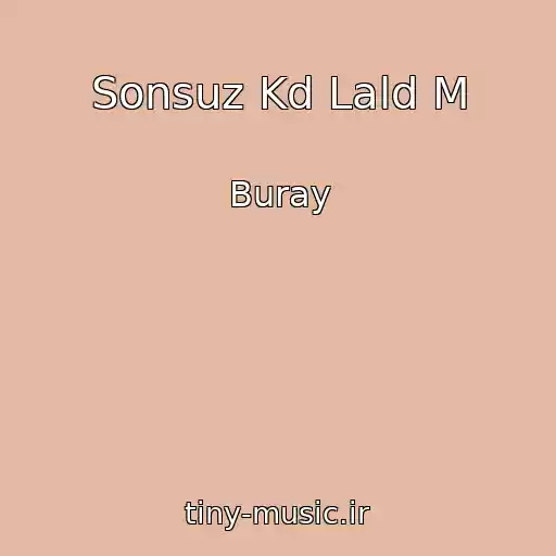 کاور آهنگ Sonsuz Kd Lald M از Buray