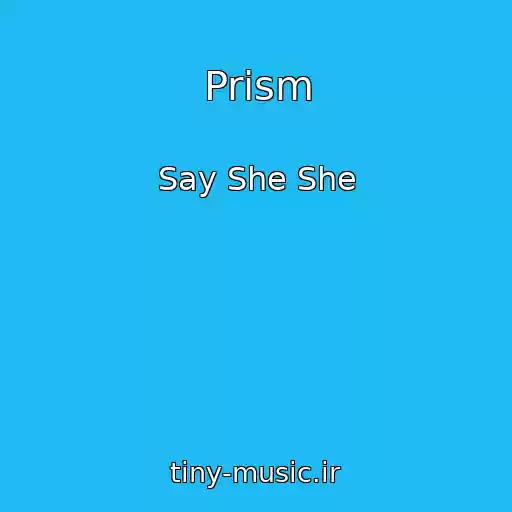 کاور آهنگ Prism از Say She She