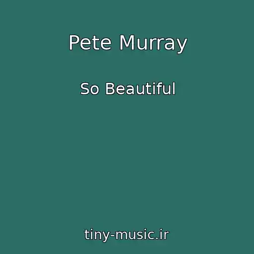 کاور آهنگ Pete Murray از So Beautiful