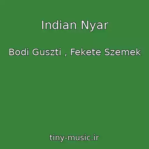 کاور آهنگ Indian Nyar از Bodi Guszti , Fekete Szemek