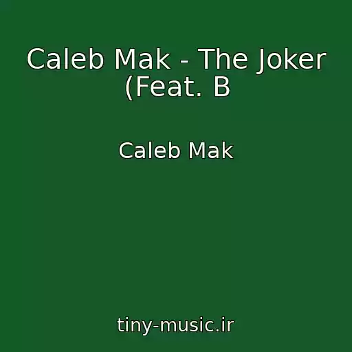 کاور آهنگ Caleb Mak - The Joker (Feat. B از Caleb Mak