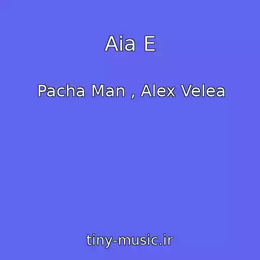 کاور آهنگ Aia E از Pacha Man , Alex Velea