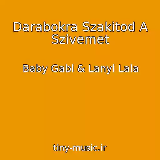 کاور آهنگ Darabokra Szakitod A Szivemet از Baby Gabi & Lanyi Lala