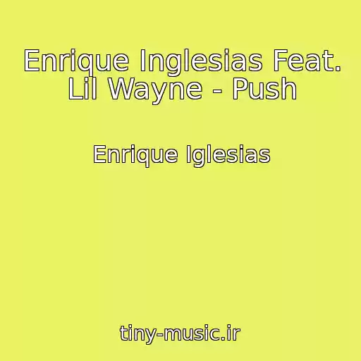 کاور آهنگ Enrique Inglesias Feat. Lil Wayne - Push از Enrique Iglesias
