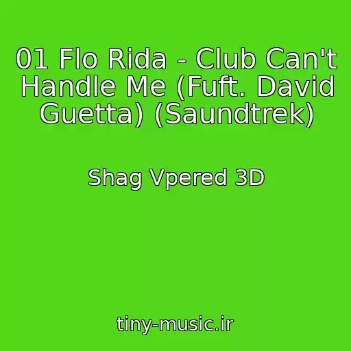 کاور آهنگ 01 Flo Rida - Club Can't Handle Me (Fuft. David Guetta) (Saundtrek) از Shag Vpered 3D