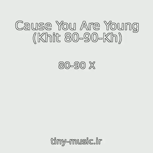 کاور آهنگ Cause You Are Young (Khit 80-90-Kh) از 80-90 X