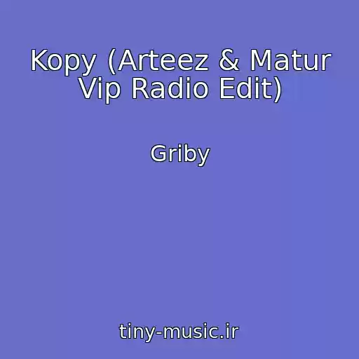 کاور آهنگ Kopy (Arteez & Matur Vip Radio Edit) از Griby
