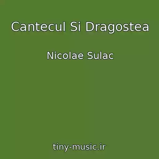 کاور آهنگ Cantecul Si Dragostea از Nicolae Sulac