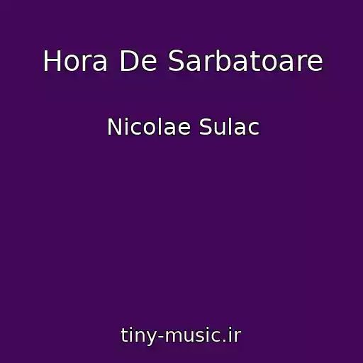 کاور آهنگ Hora De Sarbatoare از Nicolae Sulac