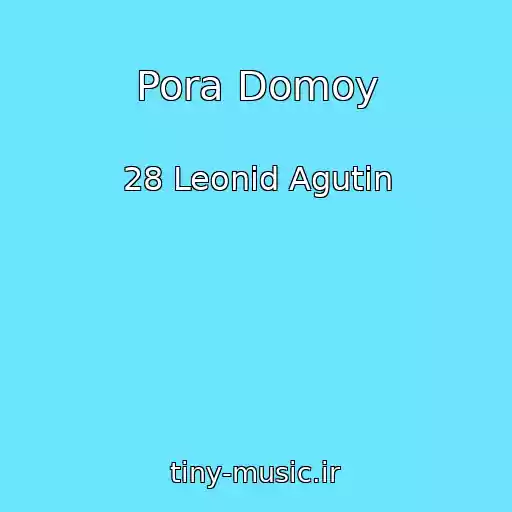 کاور آهنگ Pora Domoy از 28 Leonid Agutin