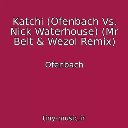 کاور آهنگ Katchi (Ofenbach Vs. Nick Waterhouse) (Mr Belt & Wezol Remix) از Ofenbach