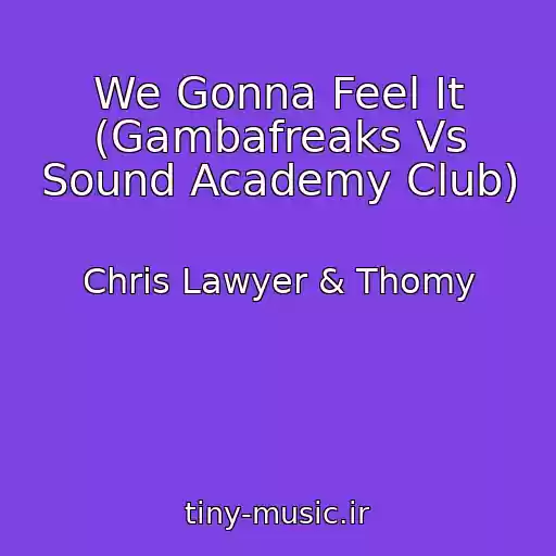 کاور آهنگ We Gonna Feel It (Gambafreaks Vs Sound Academy Club) از Chris Lawyer & Thomy