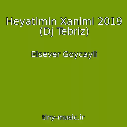 کاور آهنگ Heyatimin Xanimi 2019 (Dj Tebriz) از Elsever Goycayli