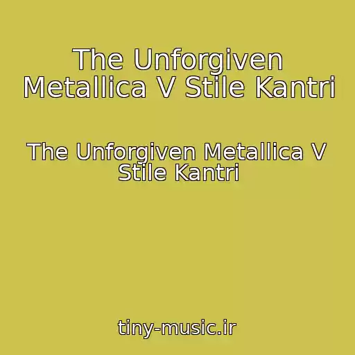 کاور آهنگ The Unforgiven Metallica V Stile Kantri از The Unforgiven Metallica V Stile Kantri