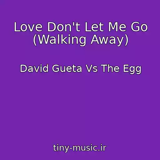 کاور آهنگ Love Don't Let Me Go (Walking Away) از David Gueta Vs The Egg