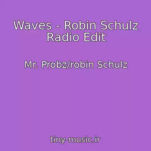 کاور آهنگ Waves - Robin Schulz Radio Edit از Mr. Probz/robin Schulz