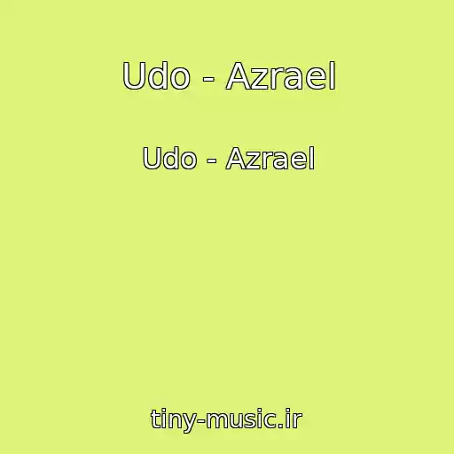 کاور آهنگ Udo - Azrael از Udo - Azrael