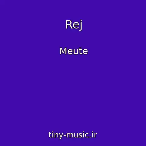 کاور آهنگ Rej از Meute