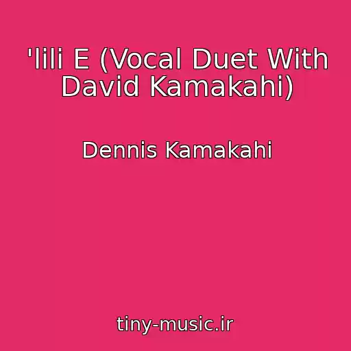 کاور آهنگ 'lili E (Vocal Duet With David Kamakahi) از Dennis Kamakahi