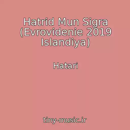 کاور آهنگ Hatrid Mun Sigra (Evrovidenie 2019 Islandiya) از Hatari