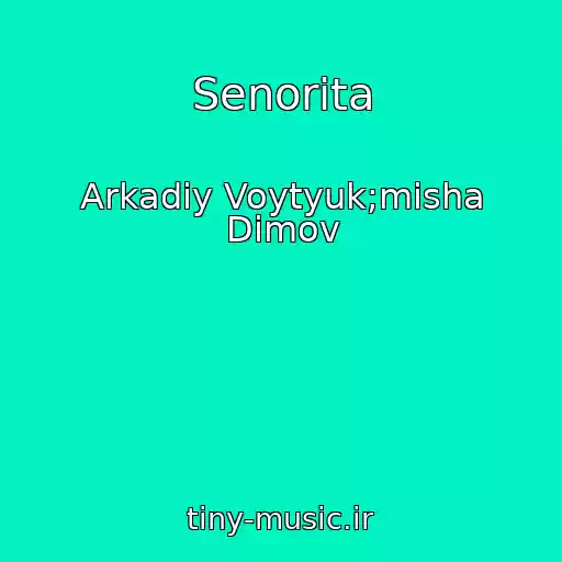 کاور آهنگ Senorita از Arkadіy Voytyuk;misha Dimov