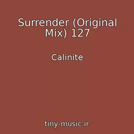 کاور آهنگ Surrender (Original Mix) 127 از Calinite