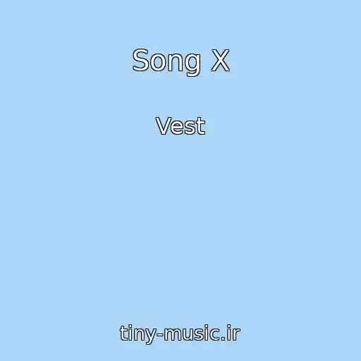کاور آهنگ Song X از Vest