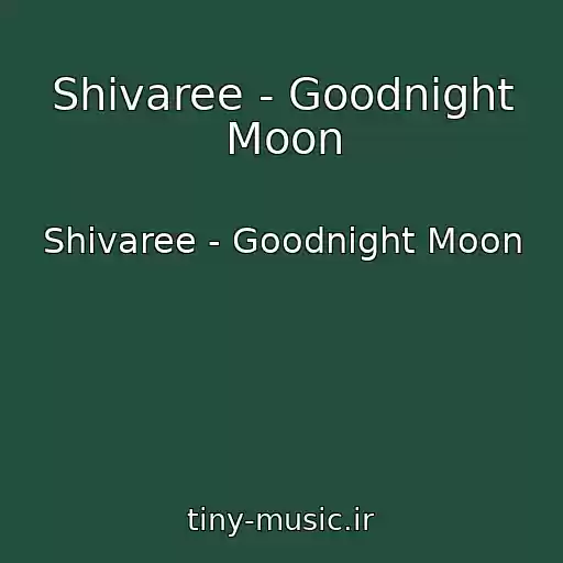 کاور آهنگ Shivaree - Goodnight Moon از Shivaree - Goodnight Moon