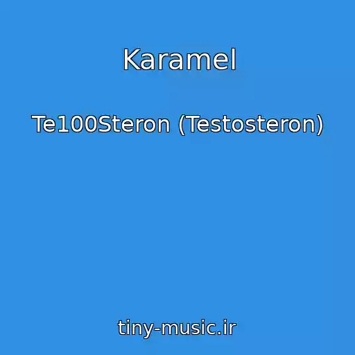 کاور آهنگ Karamel از Te100Steron (Testosteron)