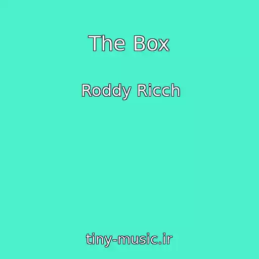 کاور آهنگ The Box از Roddy Ricch