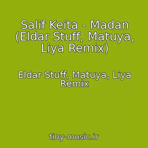 کاور آهنگ Salif Keita - Madan (Eldar Stuff, Matuya, Liya Remix) از Eldar Stuff, Matuya, Liya Remix