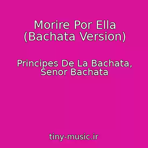 کاور آهنگ Morire Por Ella (Bachata Version) از Principes De La Bachata, Senor Bachata