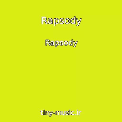 کاور آهنگ Rapsody از Rapsody