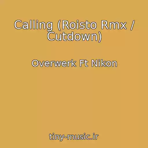 کاور آهنگ Calling (Roisto Rmx / Cutdown) از Overwerk Ft Nikon