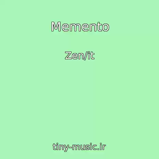 کاور آهنگ Memento از Zen/it