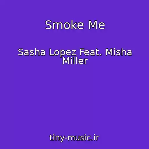 کاور آهنگ Smoke Me از Sasha Lopez Feat. Misha Miller