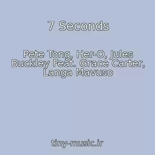 کاور آهنگ 7 Seconds از Pete Tong, Her-O, Jules Buckley Feat. Grace Carter, Langa Mavuso