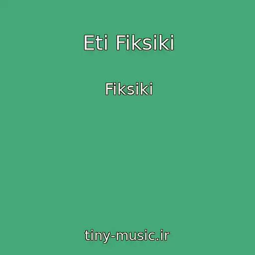 کاور آهنگ Eti Fiksiki از Fiksiki
