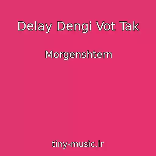 کاور آهنگ Delay Dengi Vot Tak از Morgenshtern