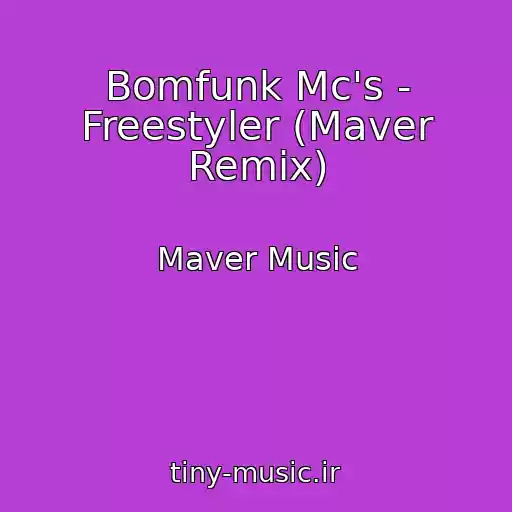 کاور آهنگ Bomfunk Mc's - Freestyler (Maver Remix) از Maver Music
