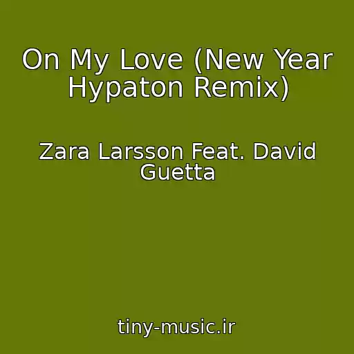 کاور آهنگ On My Love (New Year Hypaton Remix) از Zara Larsson Feat. David Guetta
