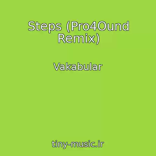 کاور آهنگ Steps (Pro4Ound Remix) از Vakabular