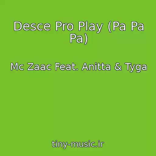 کاور آهنگ Desce Pro Play (Pa Pa Pa) از Mc Zaac Feat. Anitta & Tyga