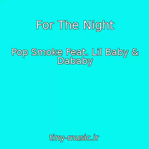 کاور آهنگ For The Night از Pop Smoke Feat. Lil Baby & Dababy