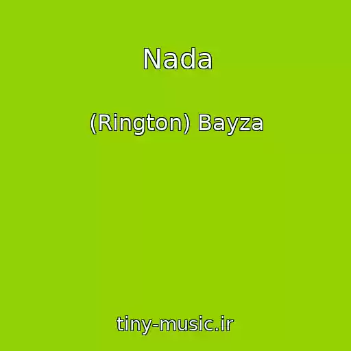 کاور آهنگ Nada از (Rington) Bayza