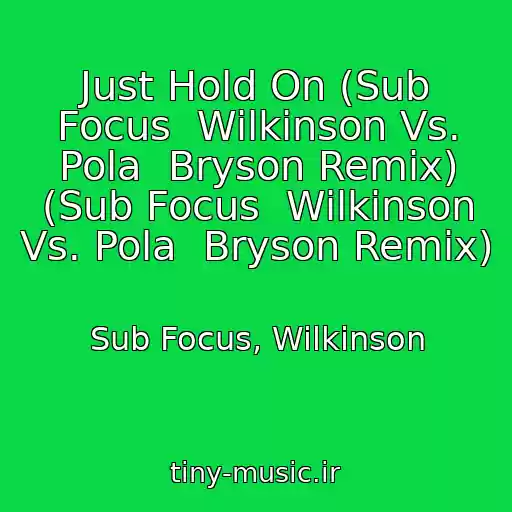 کاور آهنگ Just Hold On (Sub Focus  Wilkinson Vs. Pola  Bryson Remix) (Sub Focus  Wilkinson Vs. Pola  Bryson Remix) از Sub Focus, Wilkinson
