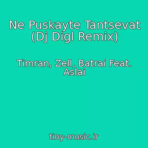 کاور آهنگ Ne Puskayte Tantsevat (Dj Digl Remix) از Timran, Zell, Batrai Feat. Aslai